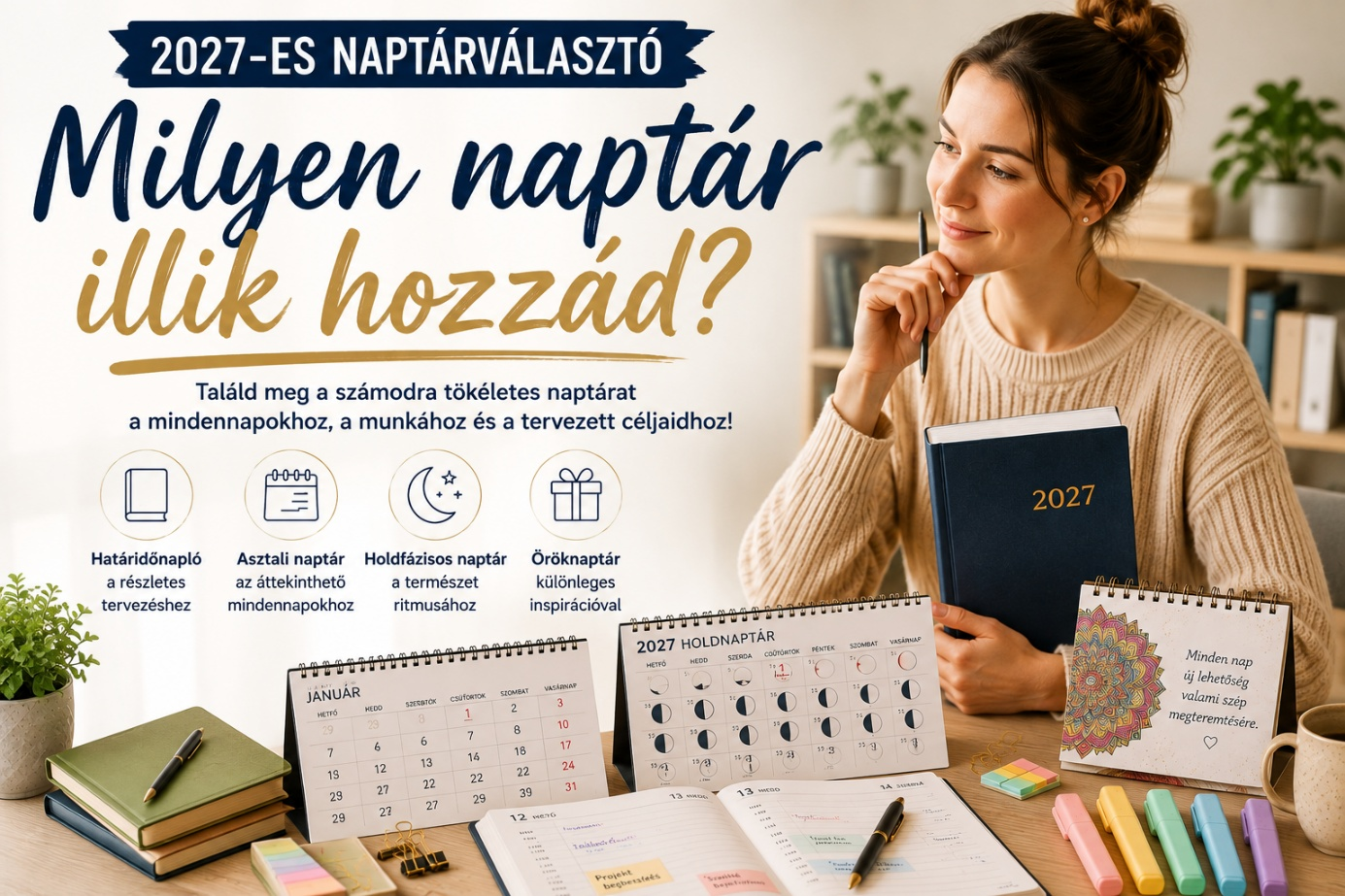 2027 calendar selector – What kind of calendar suits you?